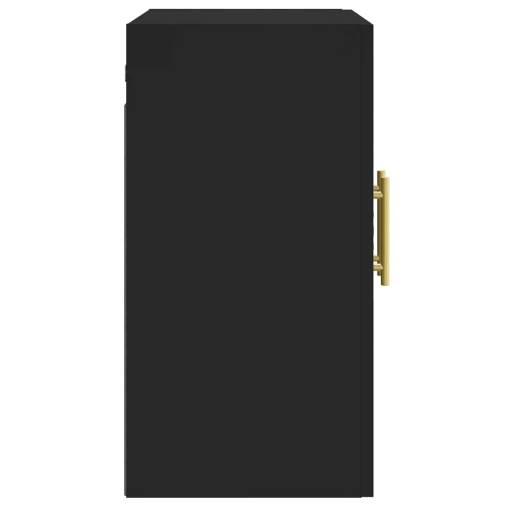 Wall Cabinet Black 60x31x60 cm Engineered Wood